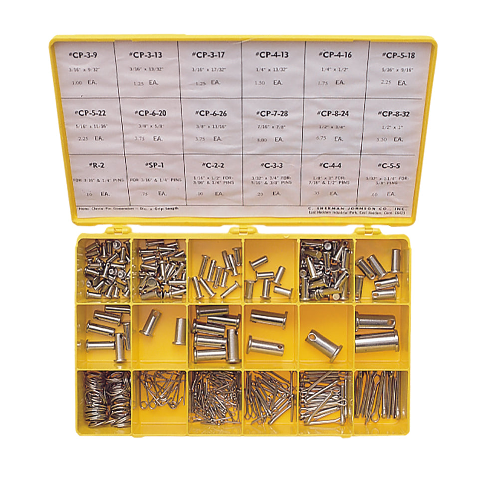 C. Sherman Johnson Cotter, Ring Clevis Pin Parts Kit [37-503]