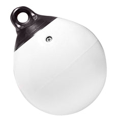 Taylor Made 21" Tuff End Inflatable Vinyl Buoy - White [1152]