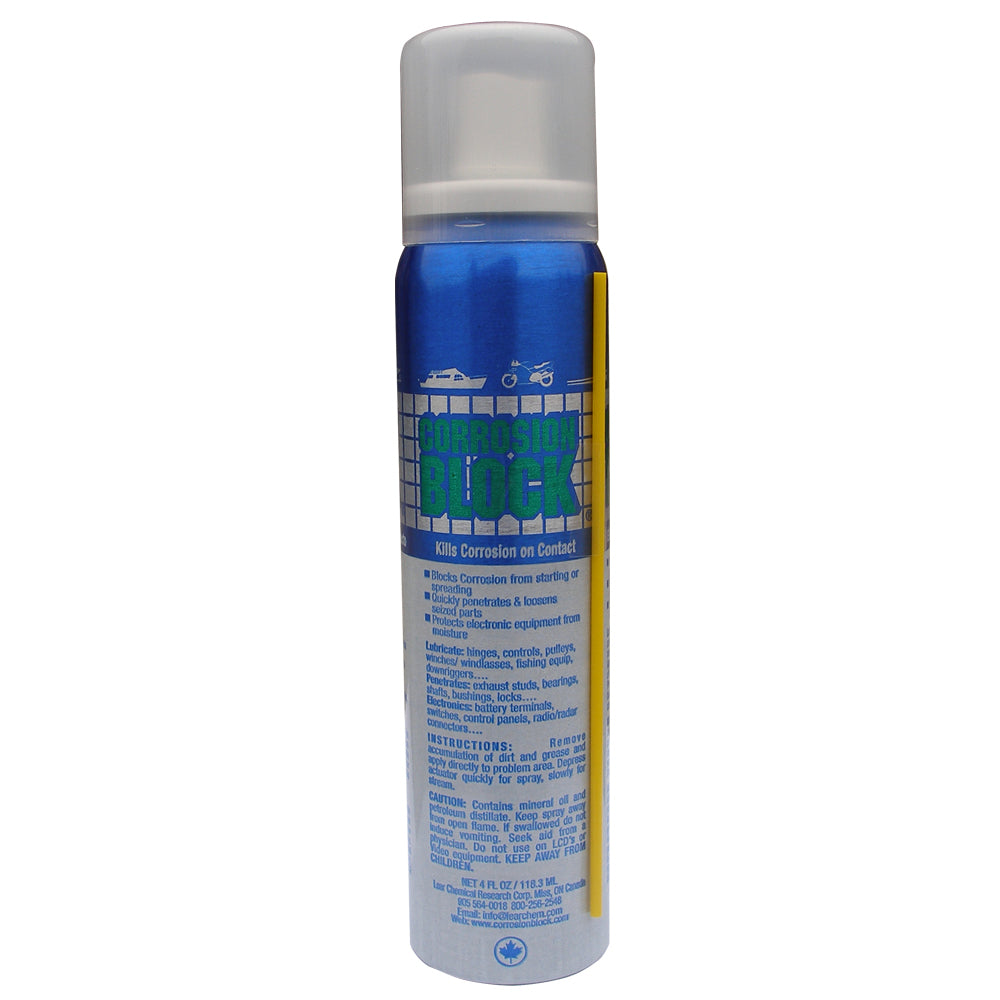 Corrosion Block Liquid Pump Spray - 4oz - Non-Hazmat, Non-Flammable Non-Toxic [20002]