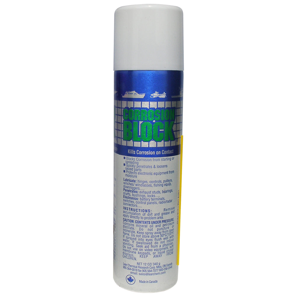 Corrosion Block 12oz Aerosol Can - Non-Hazmat, Non-Flammable Non-Toxic [20012]