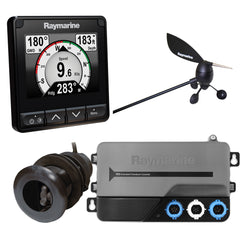 Raymarine i70s System Pack w/Color Instrument Wind, DST Transducers, iTC-5, and STng Backbone [T70216]
