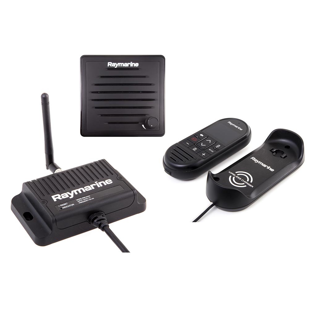 Raymarine Ray90 Wireless First Station Kit with Passive Speaker, Wireless Handset Wireless Hub [T70433]