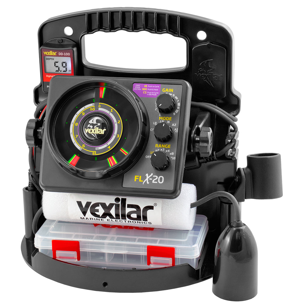 Vexilar FLX-20 Pro Pack II w/12 Ice Ducer DD-100 [PPX2012D]