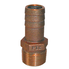 GROCO 2" NPT x 2" ID Bronze Pipe to Hose Straight Fitting [PTH-2000]