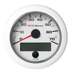 Veratron 3-3/8" (85mm) OceanLink GPS Speedometer (0-70 KN/MPH/KMH) - White Dial Bezel [A2C1352090001]