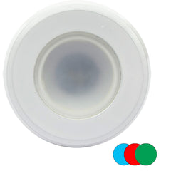 Shadow-Caster Color-Changing White, Blue Red Dimmable - White Powder Coat Down Light [SCM-DL-WBR]