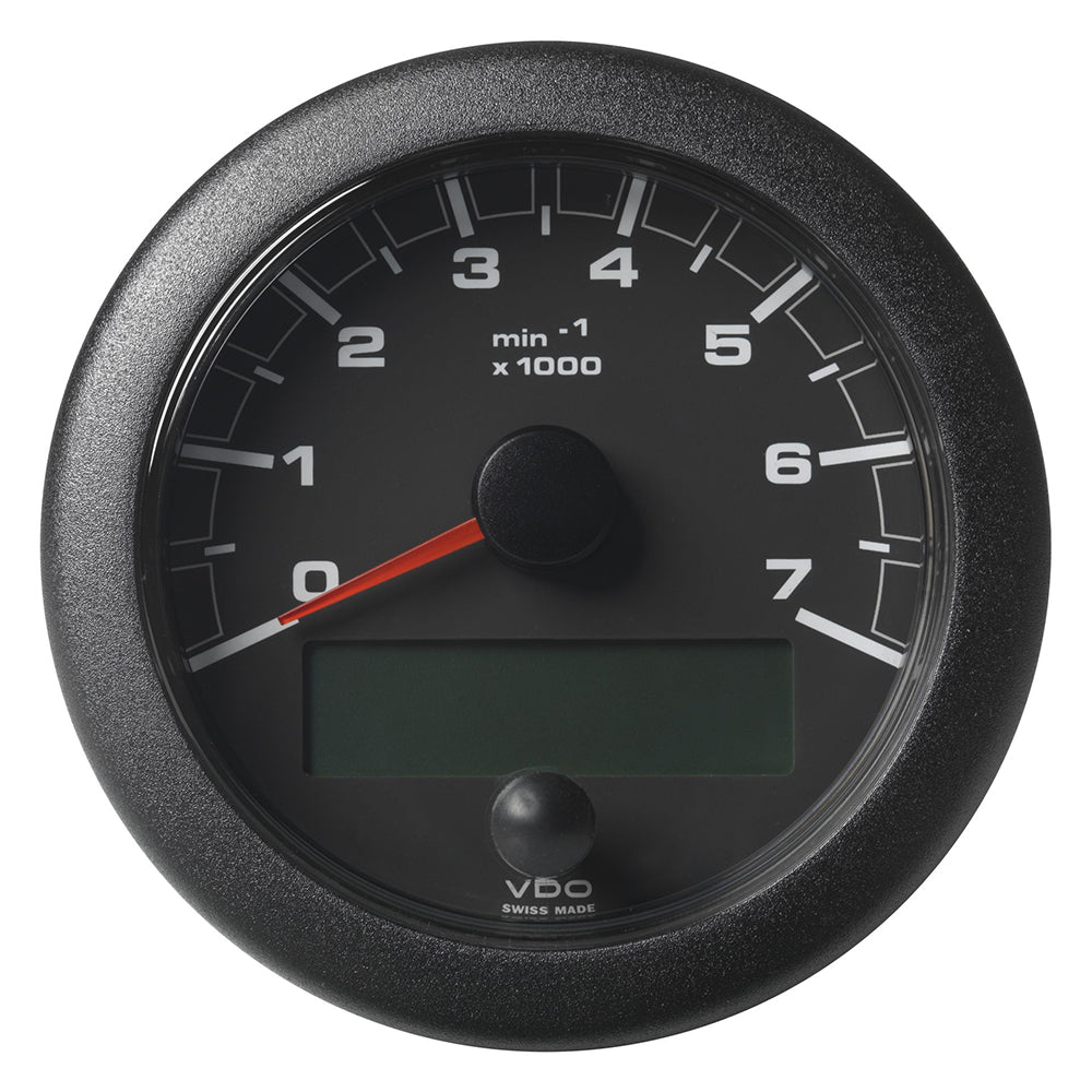 Veratron 3-3/8" (85MM) OceanLink NMEA 2000 Tachometer - 7000 RPM - Black Dial Bezel [A2C1065810001]