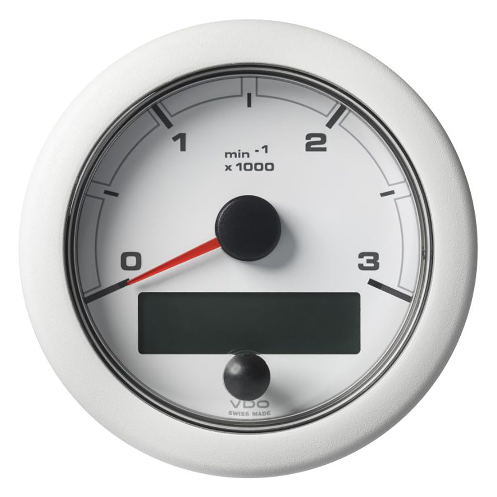 Veratron 3-3/8" (85MM) OceanLink NMEA 2000 Tachometer - 3000 RPM - White Dial Bezel [A2C1065670001]