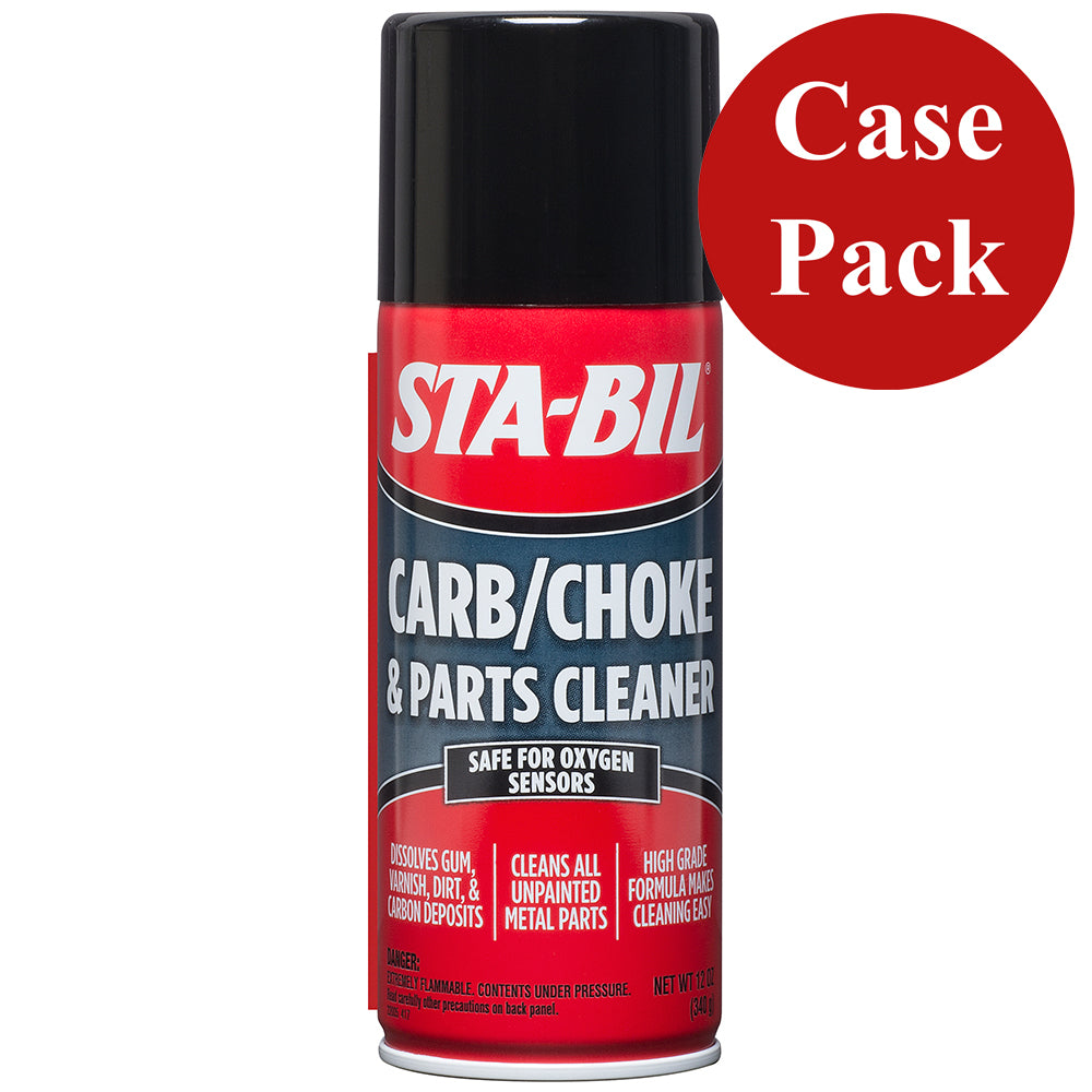 STA-BIL Carb Choke Parts Cleaner - 12.5oz *Case of 12* [22005CASE]