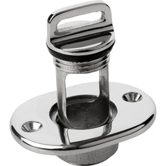 Sea-Dog Oblong Captive Garboard Drain Plug - 316 Stainless Steel [520065-1]