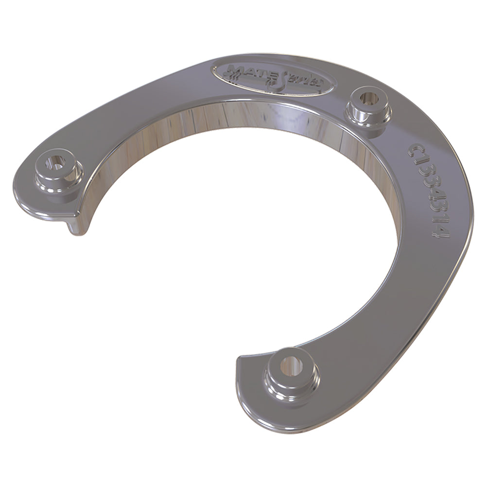 Mate Series Stainless Steel Rod Cup Holder Backing Plate f/Round Rod/Cup Only f/3-3/4" Holes [C1334314]