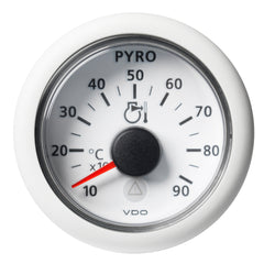 Veratron 52 MM (2-1/16") ViewLine Pyrometer - 100 to 900C - White Dial Bezel [A2C59512333]