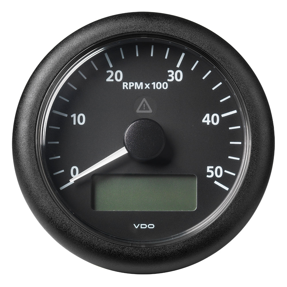 Veratron 3-3/8" (85MM) ViewLine Tachometer w/Multi-Function Display - 0 to 5000 RPM - Black Dial Bezel [A2C59512392]