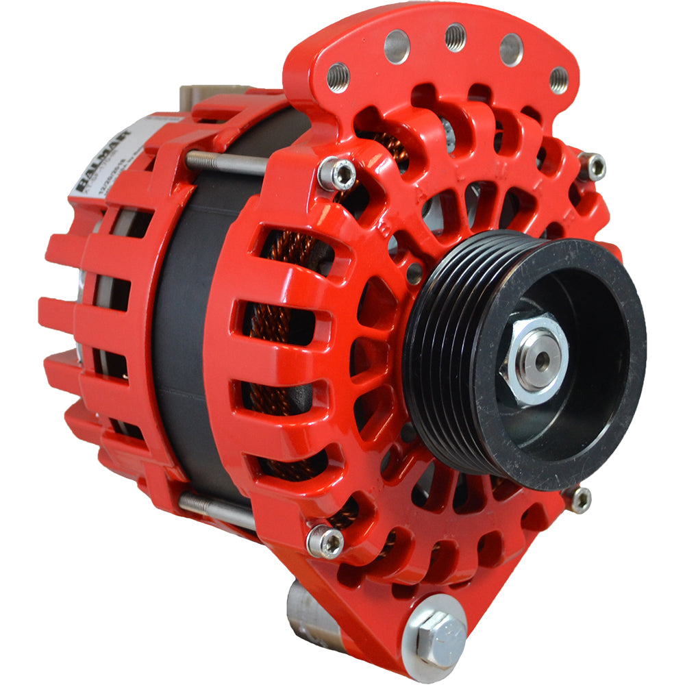 Balmar Alternator 170AMP, 12V, 1-2" Single Foot, K6 Pulley w/Internal Regulator Isolated Grounding [XT-SF-170-IR-IG]