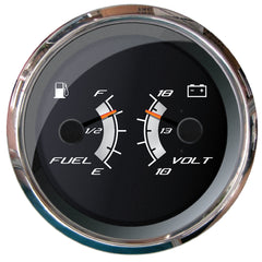 Faria Platinum 4" Multi-Function - Fuel Level Voltmeter [22013]