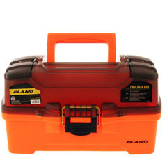 Plano 2-Tray Tackle Box w/Dual Top Access - Smoke Bright Orange [PLAMT6221]