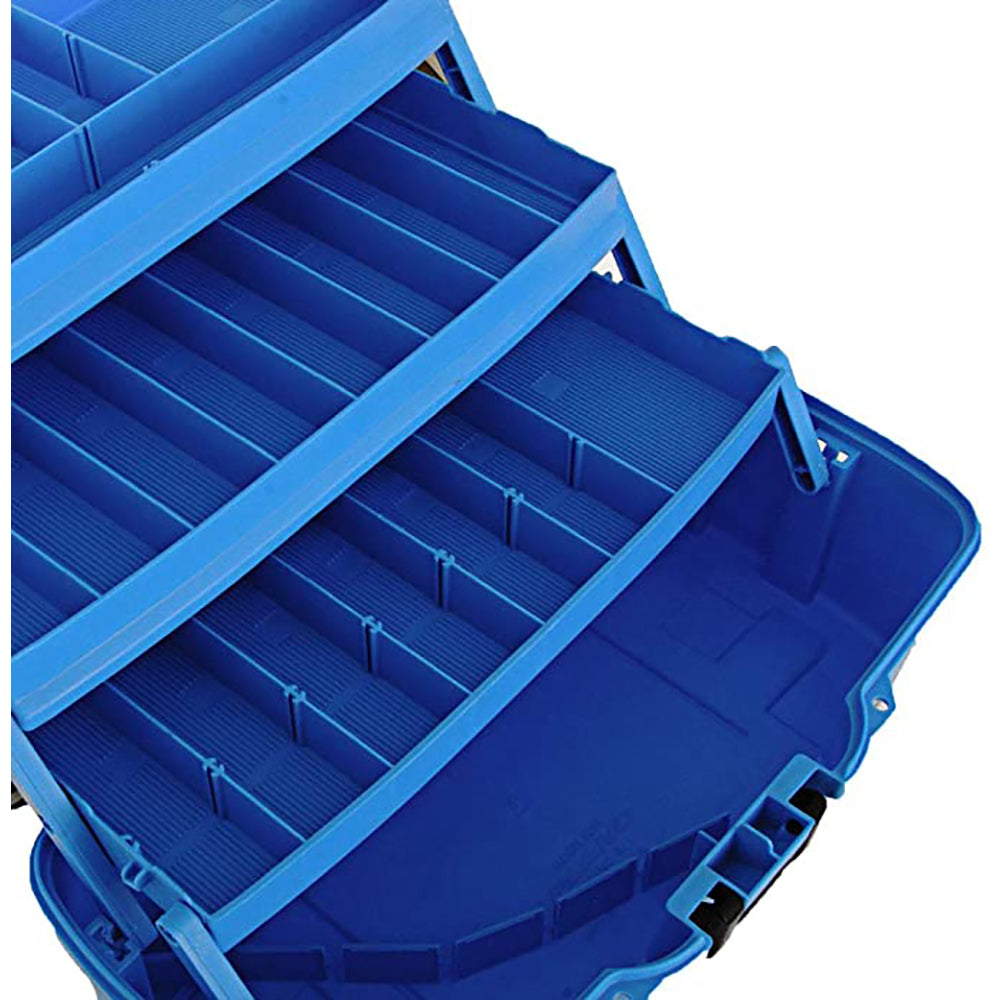 Plano 3-Tray Tackle Box w/Dual Top Access - Smoke Bright Blue [PLAMT6231]