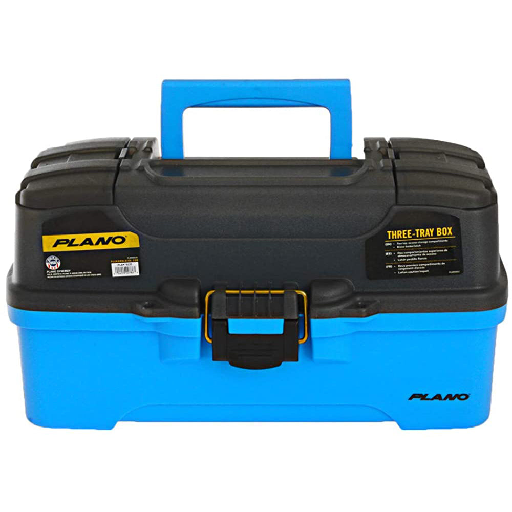 Plano 3-Tray Tackle Box w/Dual Top Access - Smoke Bright Blue [PLAMT6231]