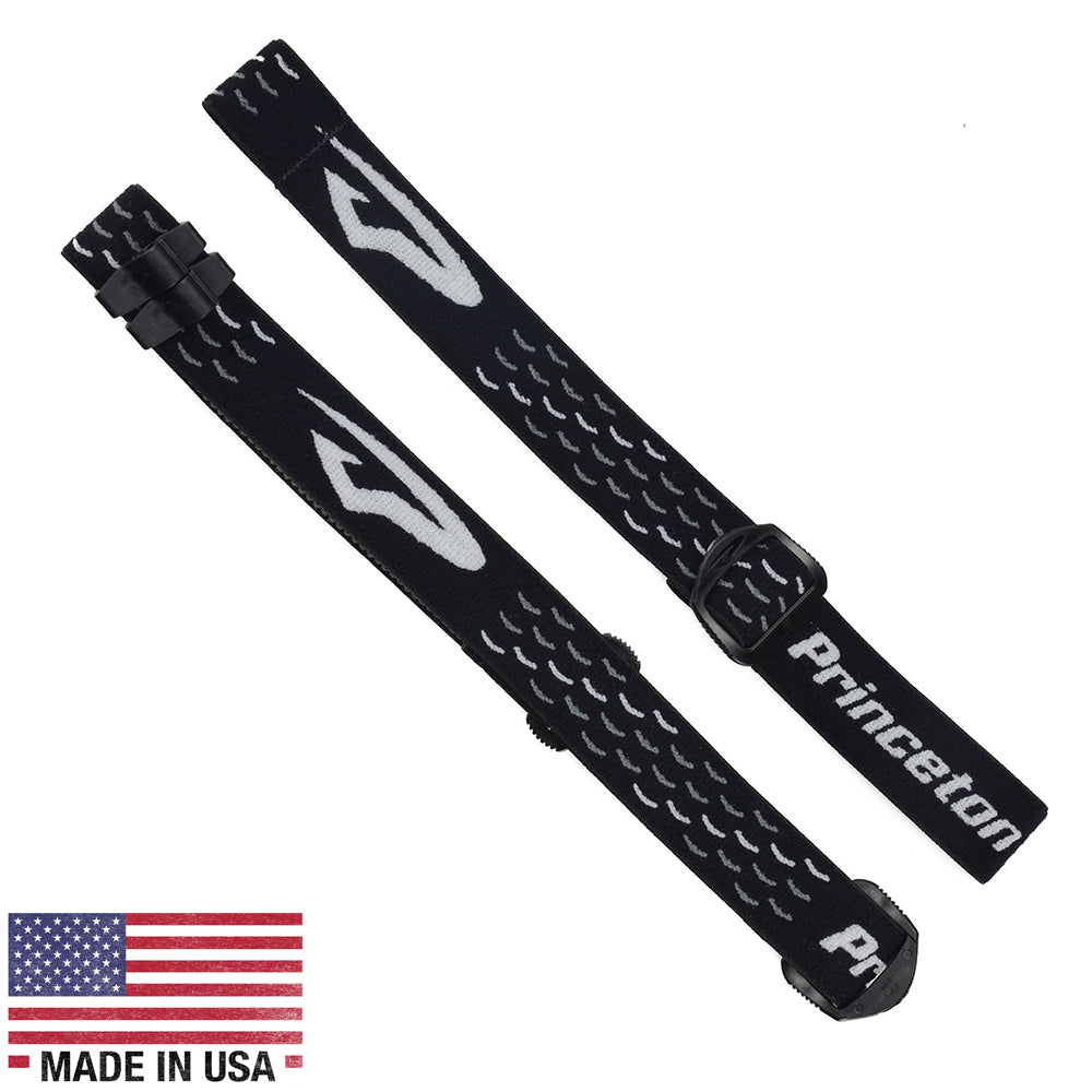 Princeton Tec 1" APEX Head Crown Strap - Black [HL-APX-BK]