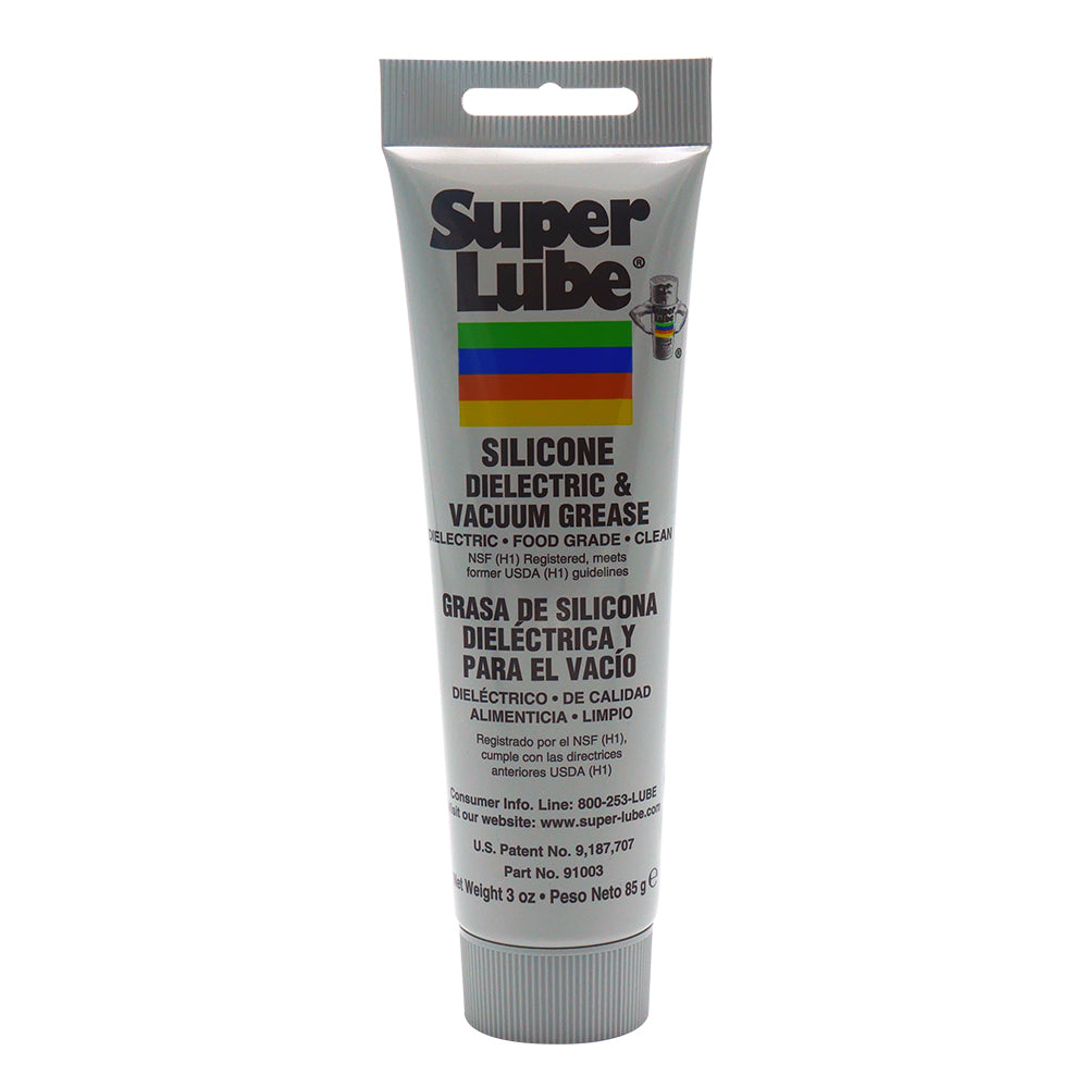 Super Lube Silicone Dielectric Vacuum Grease - 3oz Tube [91003]