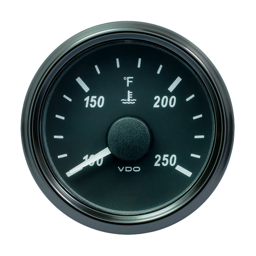 VDO SingleViu 52mm (2-1/16") Water Temperature Gauge - 250F - 450-30 Ohm [A2C3833340030]