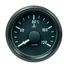 VDO SingleViu 52mm (2-1/16") Water Temp. Gauge - 120 C - 291-22 ohm [A2C3833320030]