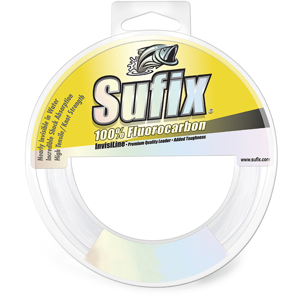 Sufix 100% Fluorocarbon Invisiline Leader - 50lb - 110yds [682-050]