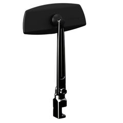 PTM Edge Pontoon Mirror/Bracket Kit w/VR-100 Pro PCX-200 (Black) [P13157-200TEBBK]