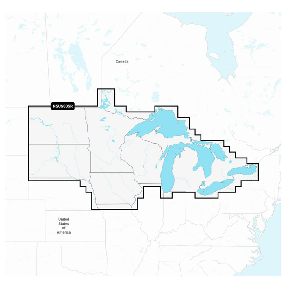 Garmin Navionics+ NSUS005R U.S. North Great Lakes [010-C1289-20]