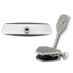PTM Edge Mirror/Bracket Kit w/VR-140 Elite Mirror ZXR-300 (Silver) [P12848-1300TEBCL]