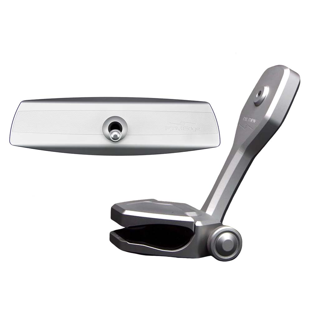 PTM Edge Mirror/Bracket Kit w/VR-140 Elite Mirror ZXR-320 (Silver) [P12848-1320TEBCL]