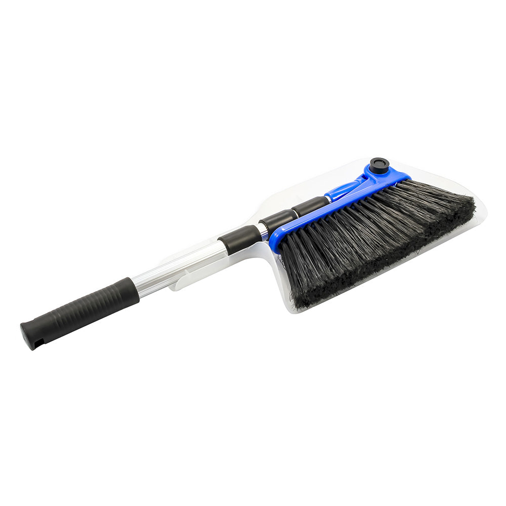 Camco RV Broom Dustpan - Bilingual [43623]