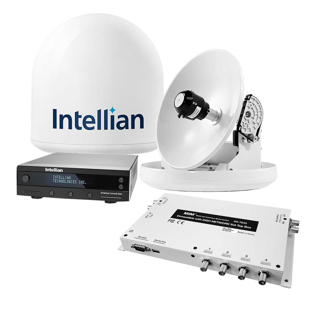 Intellian i2 US System w/DISH/Bell MIM-2 (w/3M RG6 Cable) 15M RG6 Cable [B4-209DN2]