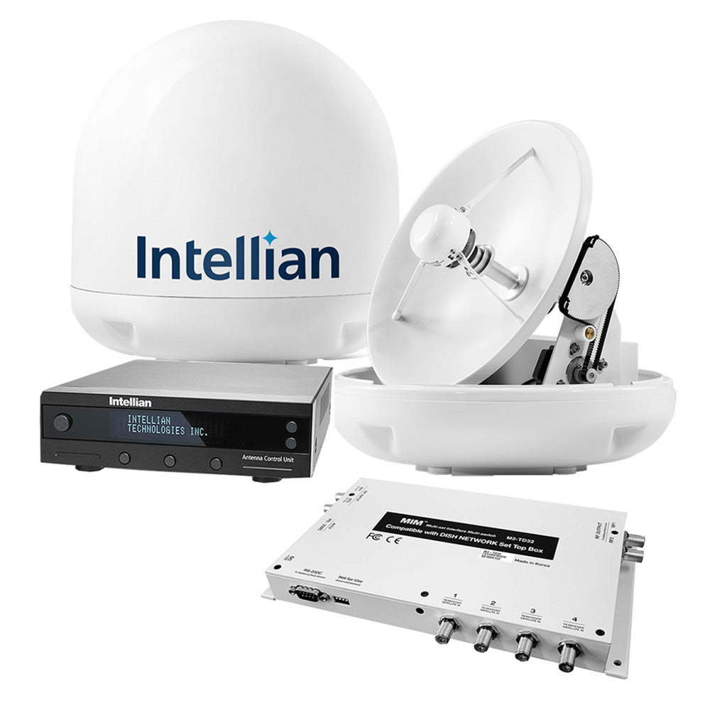 Intellian i3 US System w/DISH/Bell MIM-2 (w/3M RG6 Cable) 15M RG6 Cable [B4-309DN2]