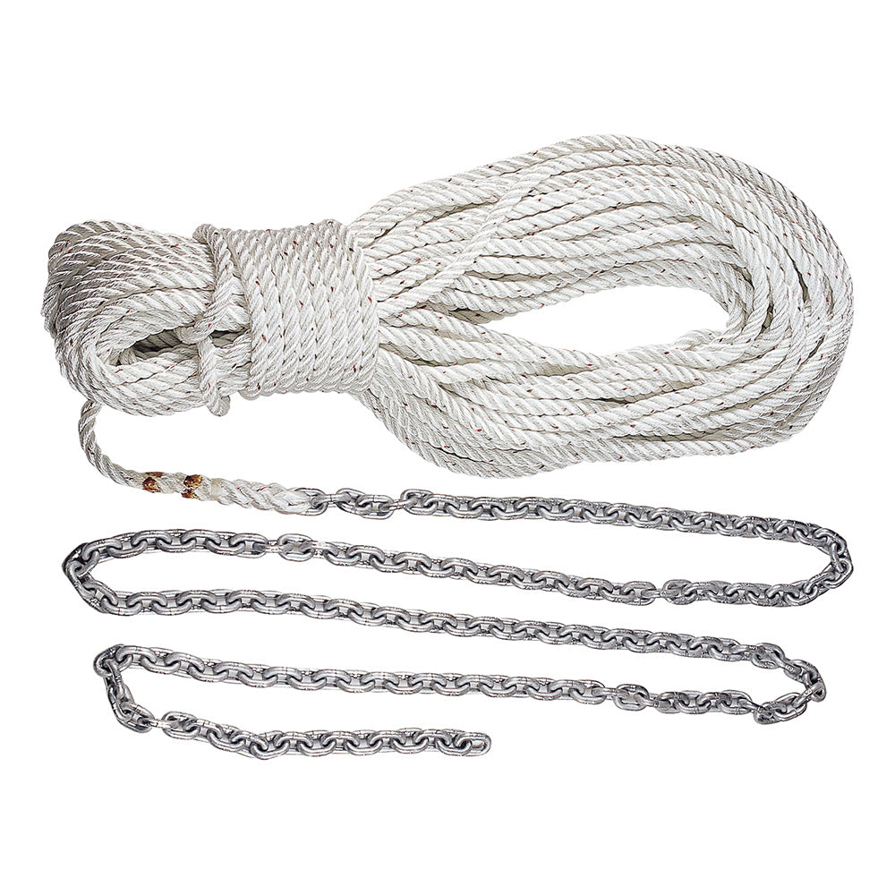 Lewmar Anchor Rode 215'-15' of 1/4" Chain 200' of 1/2" Rope w/Shackle [69000334]