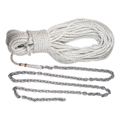 Lewmar Anchor Rode 215'-15' of 1/4" Chain 200' of 1/2" Rope w/Shackle [69000334]