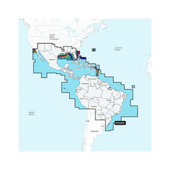 Garmin Navionics Vision+ NVSA004L -Mexico, the Caribbean to Brazil - Inland Coastal Marine Charts [010-C1285-00]