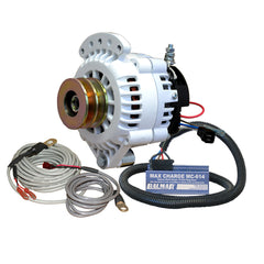 Balmar Alternator 100 AMP Kit 12V 1-2" Single Foot Spindle Mount Dual Vee Pulley Regulator Temp Sensor [621-VUP-MC-100-DV]