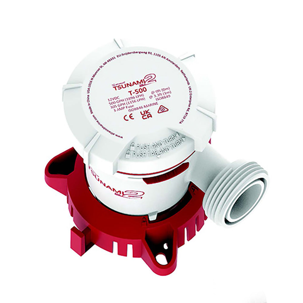 Attwood Tsunami MK2 Manual Bilge Pump - T500 - 500 GPH 12V [5606-7]