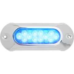 Attwood LightArmor HPX Underwater Light - 12 LED Blue [66UW12B-7]