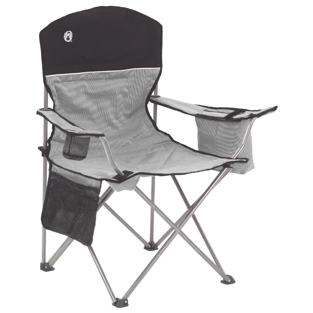 Coleman Cooler Quad Chair - Grey Black [2000034873]