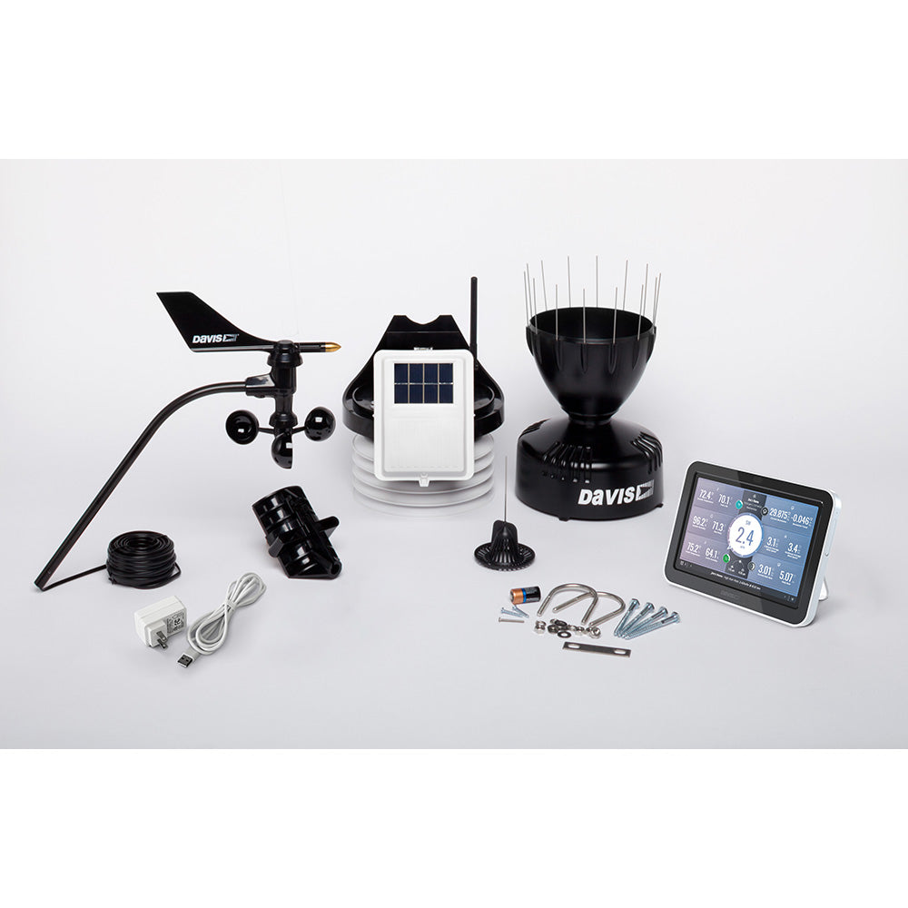 Davis Vantage Pro2 Wireless Weather Station w/WeatherLink Console Standard Radiation Shield [6252]