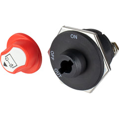 Sea-Dog Mini Battery Switch Key w/Removable Knob - 32V 300A [422730-1]