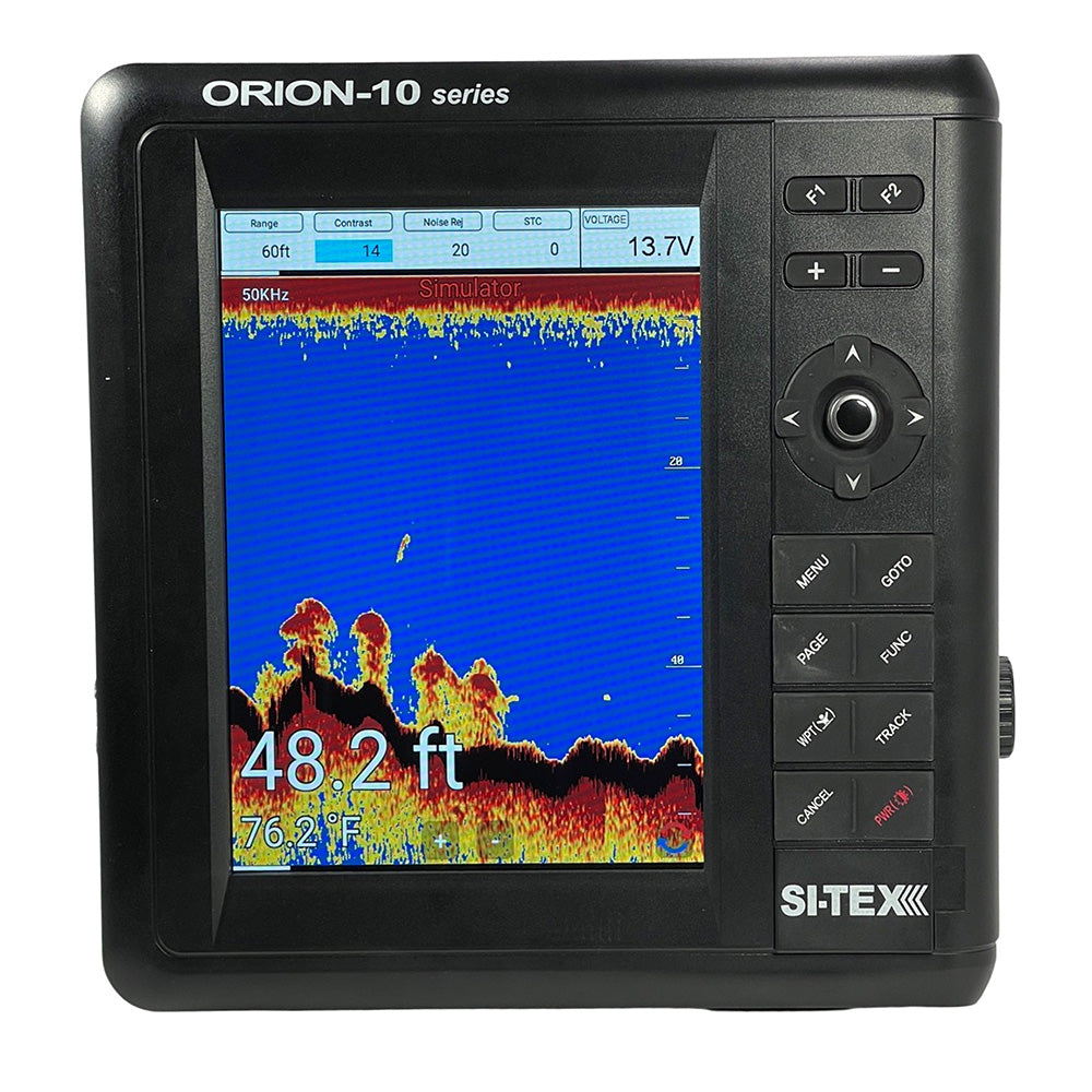 SI-TEX 10" Chartplotter System w/Internal GPS C-MAP 4D Card [ORIONC]