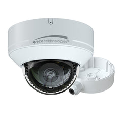 Speco 4MP H.265 AI IP Dome Camera w/IR - 2.8mm Fixed Lens Junction Box [O4D9]